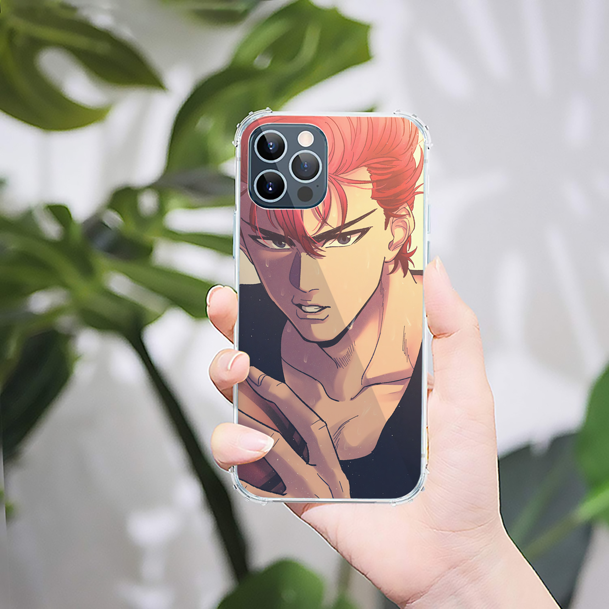 （画像用） SLAM DUNK／スラムダンク 【iPhone 12シリーズ対応】透明スマホケース（クリアソフトケース）